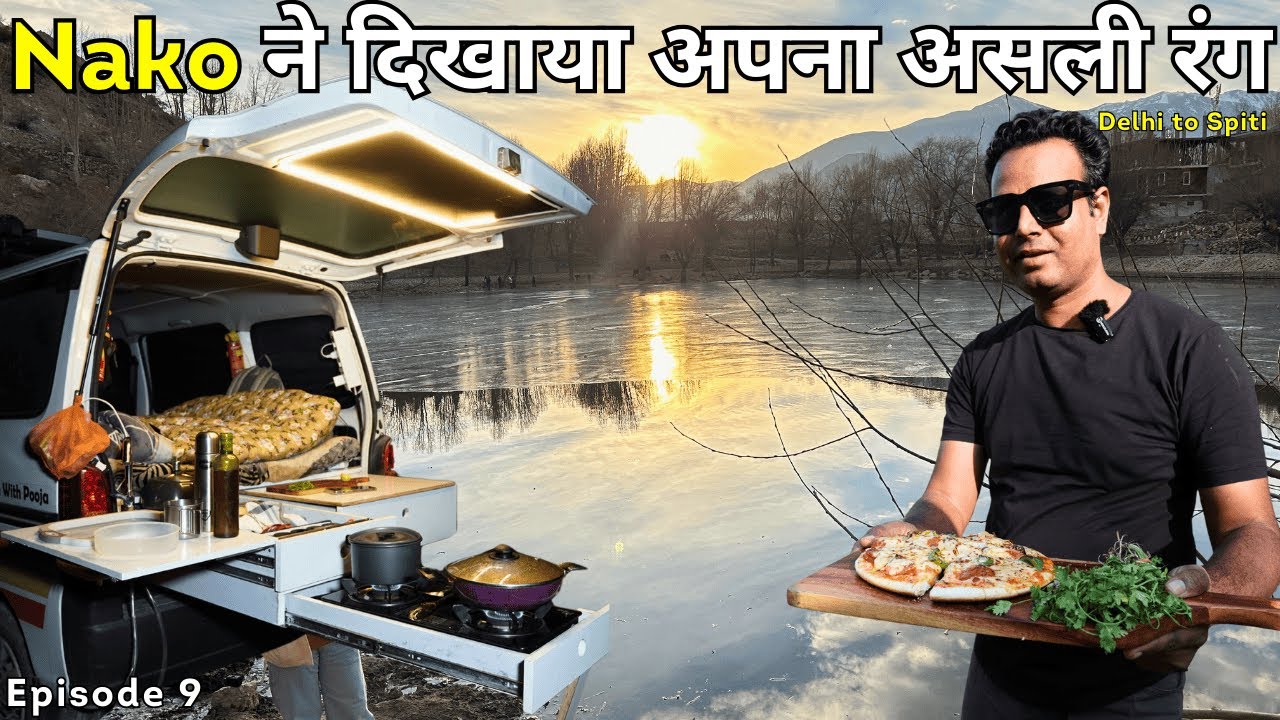 अब होगी असली जंग ठंड के संग Delhi to Spiti in Campervan
