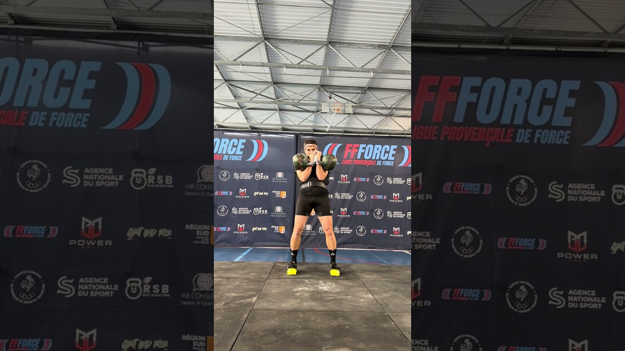 Championnat PACA de Kettlebell Sport 2026 - Grégory REVERDIAU 🇫🇷 - LC 2x24kg @nicekettlebellclub 