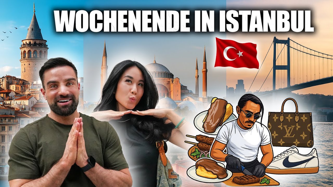Istanbul Reise Vlog 2025 🇹🇷 – Die besten Viertel, Essen & Shopping Tipps