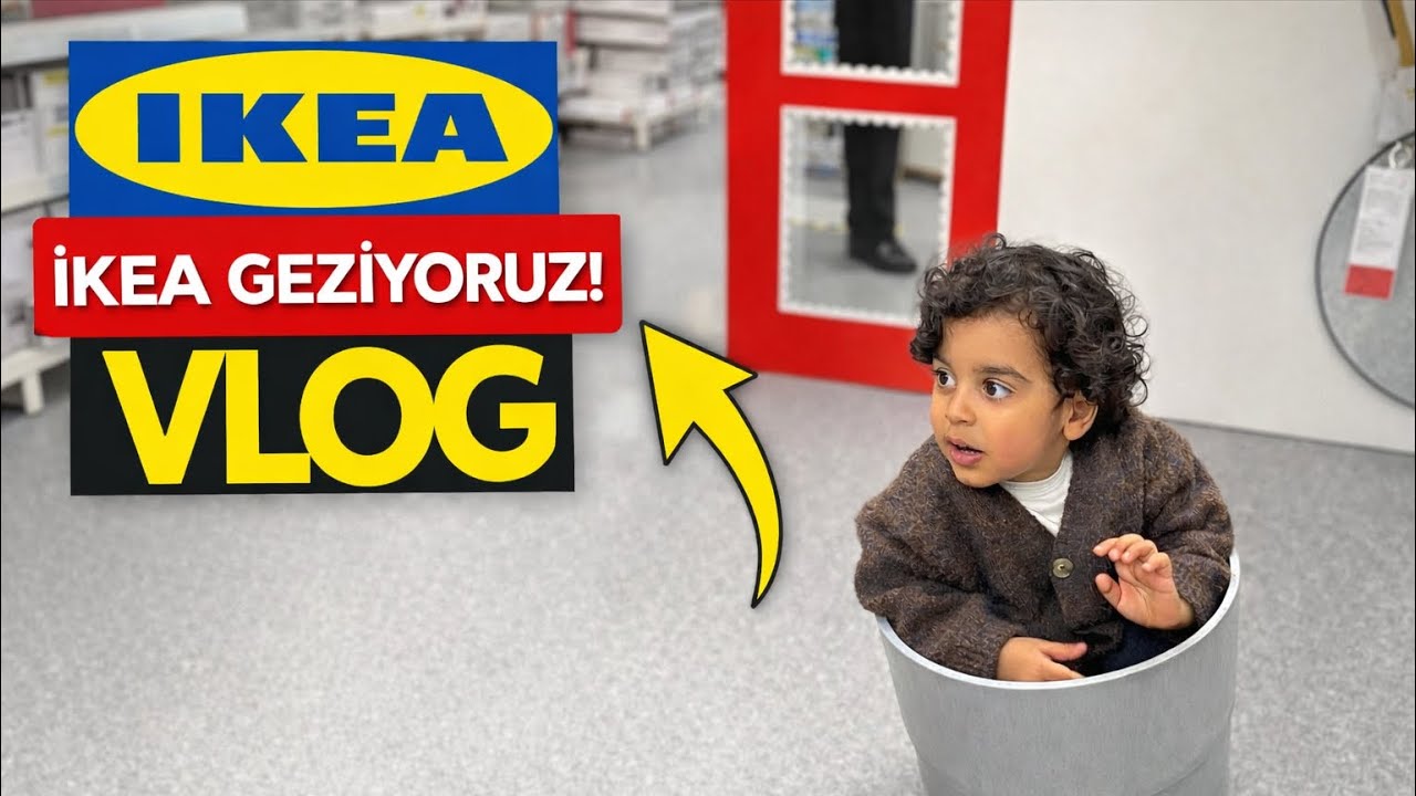 Çocukla IKEA TURU 👶 En Eğlenceli Alışverişimiz!