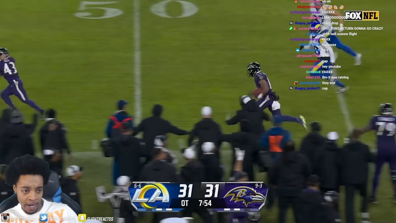 FlightReacts To Los Angeles Rams vs. Baltimore Ravens | 2023 Week 14 Game Highlights!