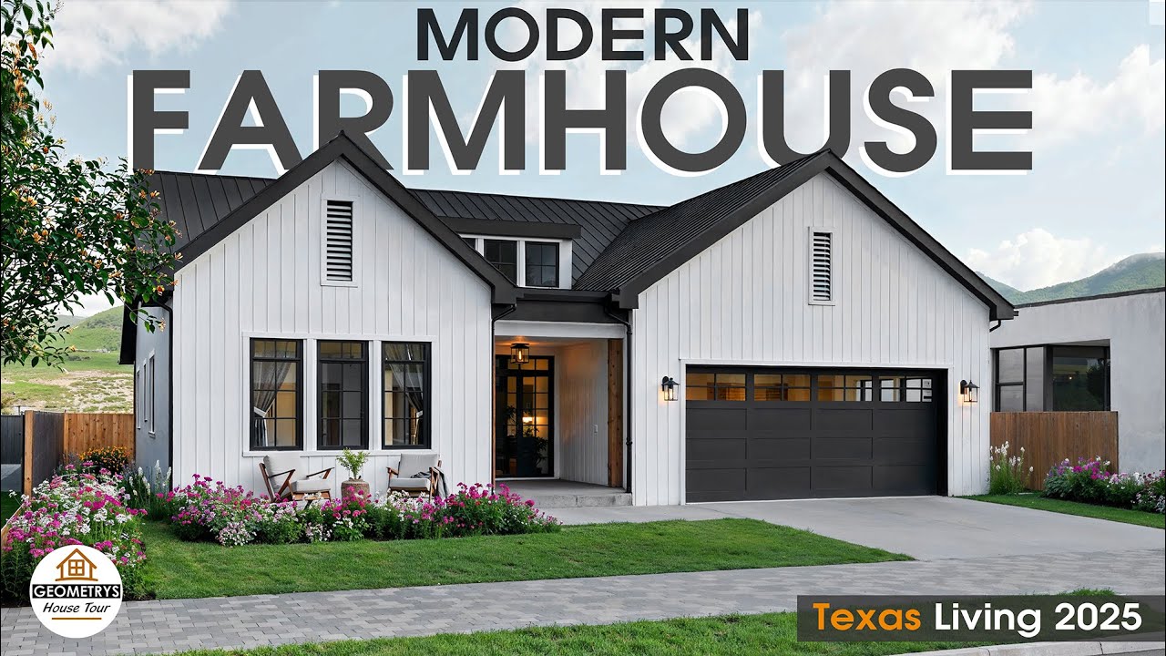 Texas Style Modern Farmhouse Tour | How Does This Layout Solve Storage & Flex Living?
