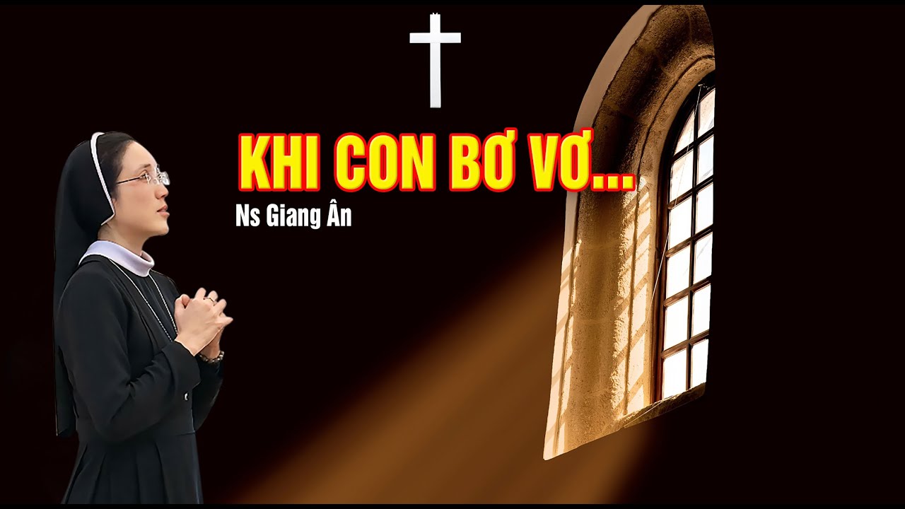 Khi con bơ vơ con tìm đến Chúa, và chỉ MỘT MÌNH CON VỚI CHÚA thôi..sâu thẳm tiếng hát Sr Yên Giang