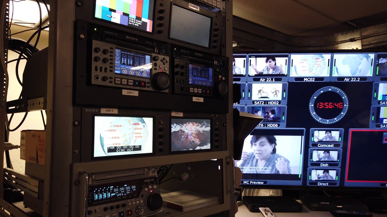 KRWG TV Station Master Control Room Tour