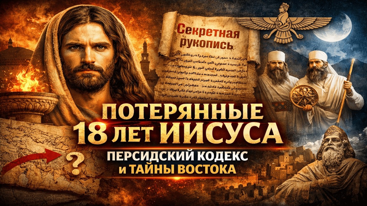 Потерянные 18 лет Иисуса: «Персидский кодекс» и тайное обучение на Востоке