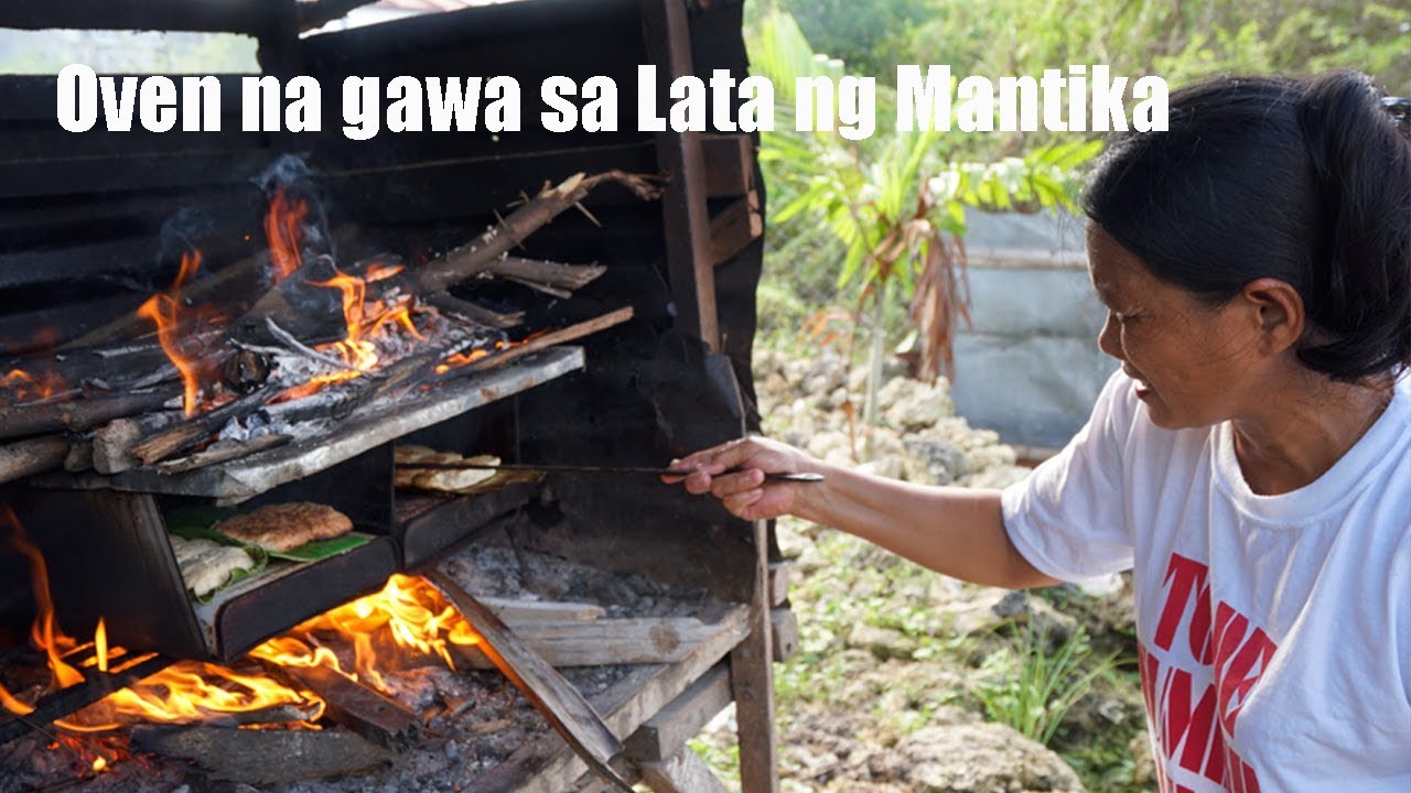 OUTDOOR COOKING | SALVARO or PAN BISAYA | LATA ng MANTIKA Ginawang OVEN | Tradisyonal