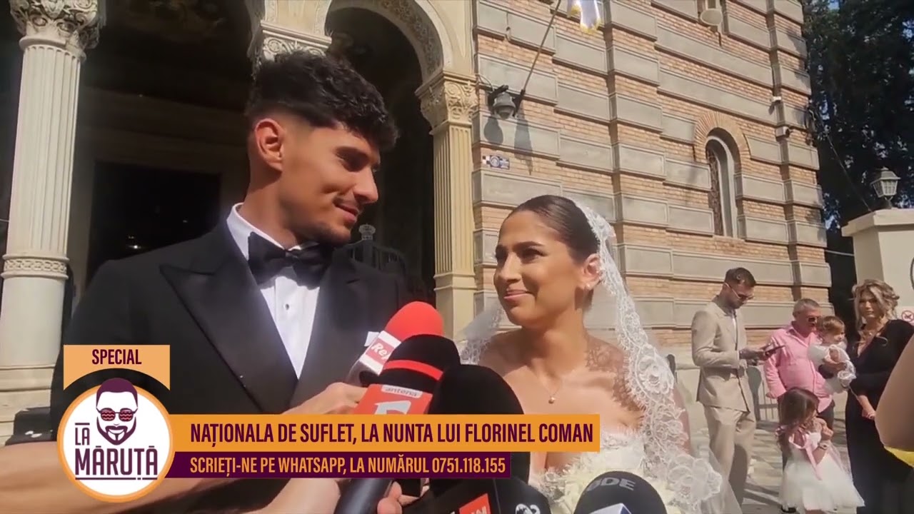 Naționala de suflet, la nunta lui Florinel Coman