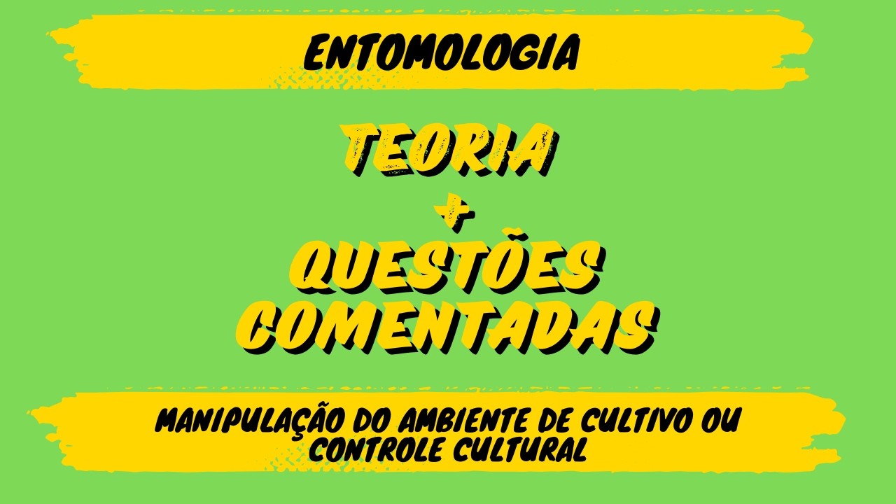Manipulação do ambiente de cultivo ou controle cultural