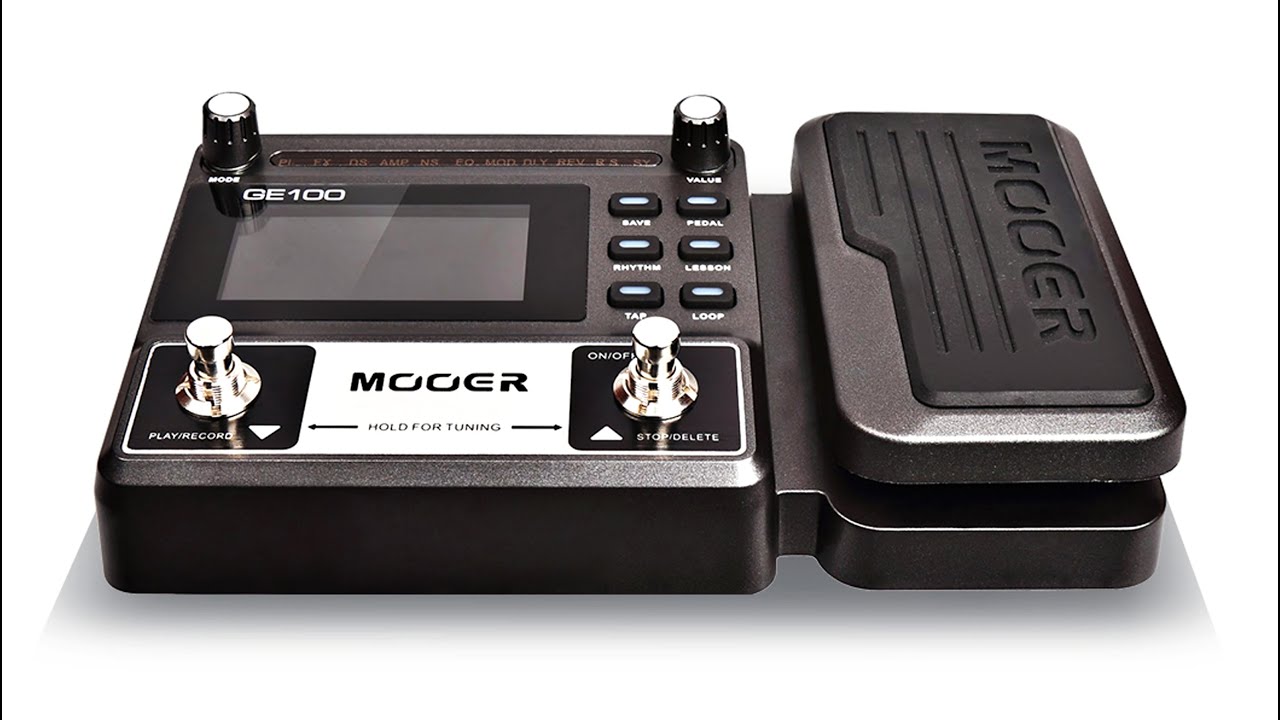 Meus efeitos - Mooer Ge100