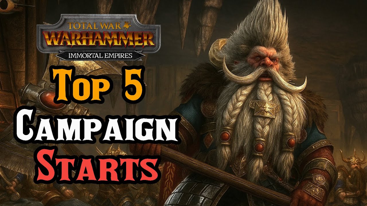 Top 5 Campaign Starts - Total War: Warhammer 3 Immortal Empires