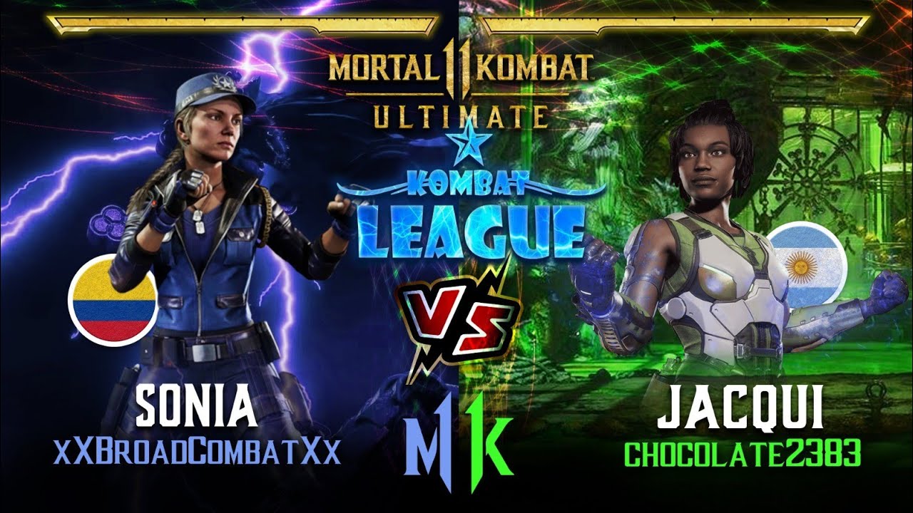 chocolate2383 Vs xXBroadCombatXx - Argentina Vs Colombia - Kombat League Tournament MK11 - FtChopaso