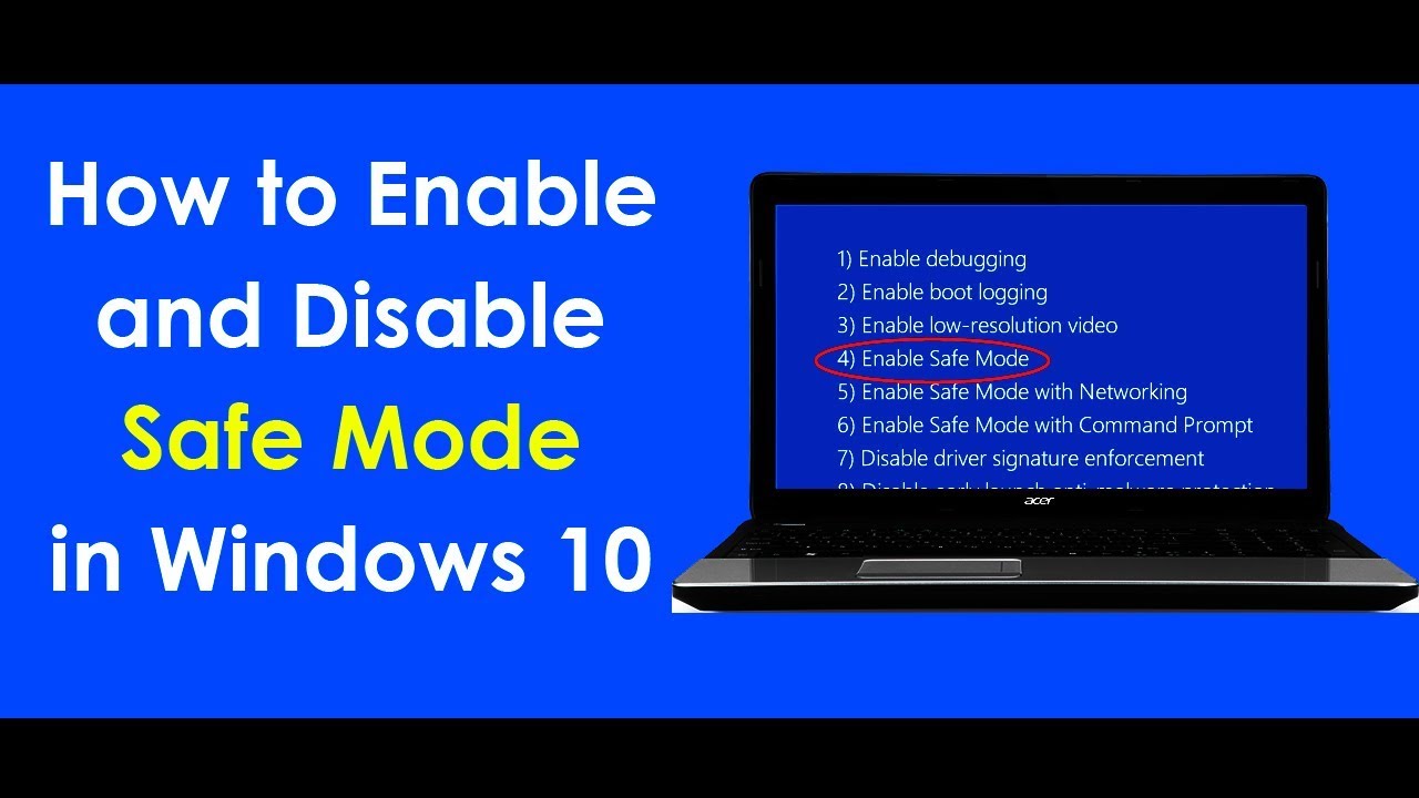 [Hindi] What is Safe Mode? | How to Enable/Disable Safe Mode in Windows 10