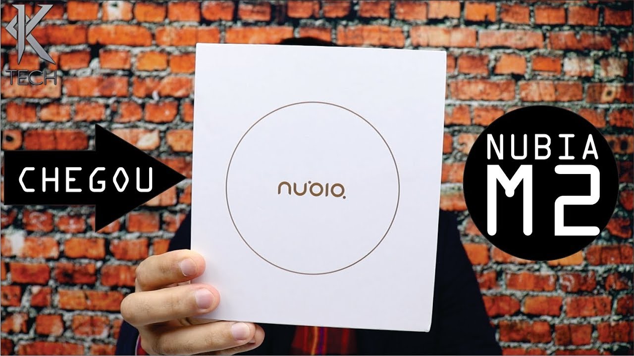 CHEGOOOOU!!! O QUERIDINHO DA GALERA - UNBOXING NUBIA M2