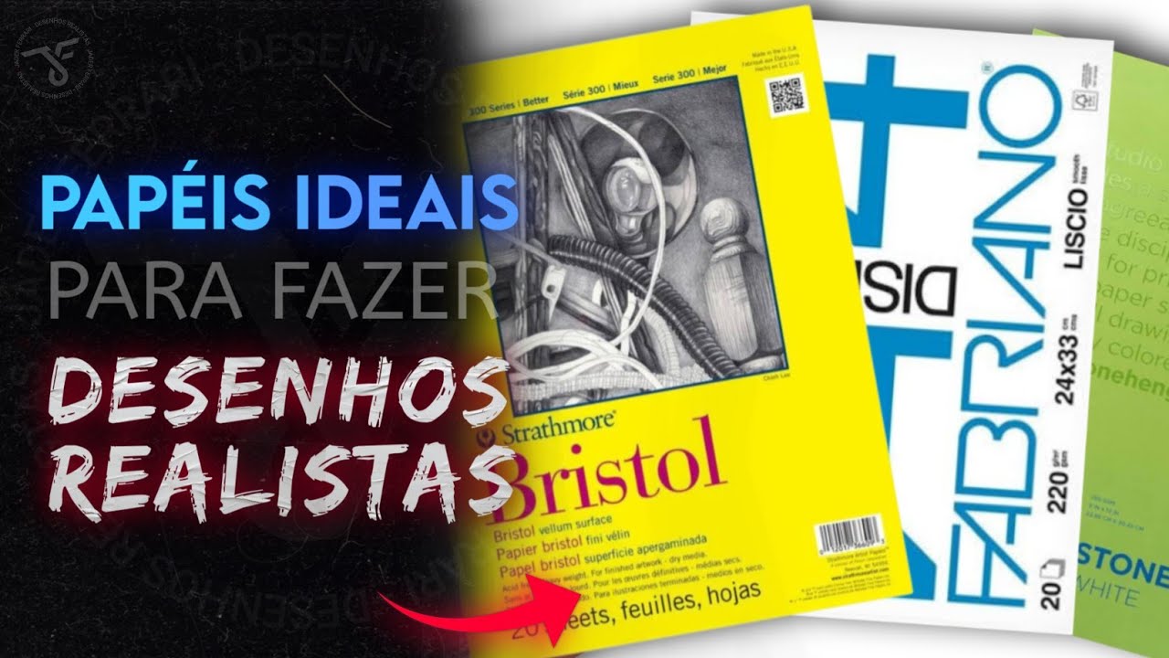 Papéis Ideais para Desenhos Realistas: Minhas Escolhas e Avaliações