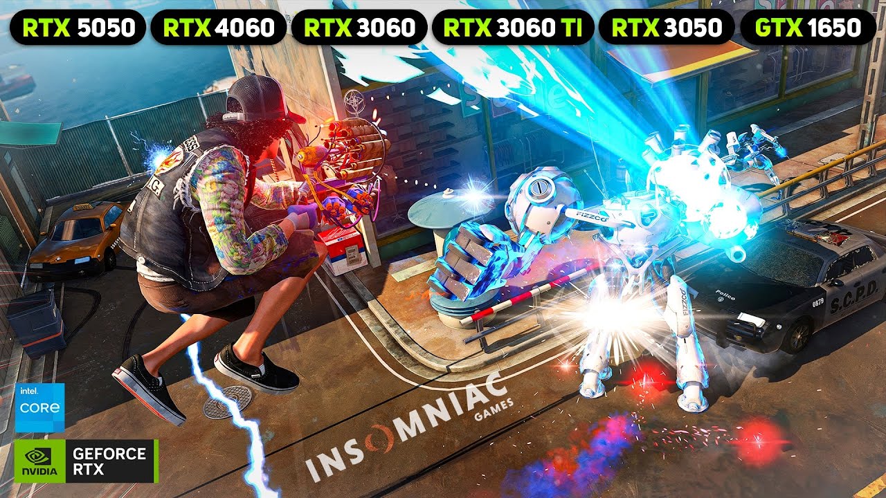 Sunset Overdrive on RTX 5050, 4060, 3060TI, 3060, 3050, GTX 1650 #pcgamepasspartner