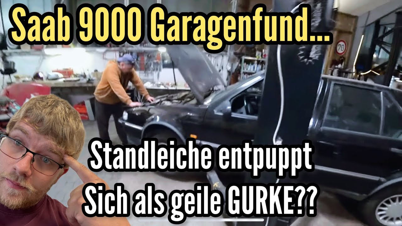 Jetzt Endgültig am Ende?? Saab 9000 Garagenfund von Unten… Doch ein Fall für den Sperrmüll?