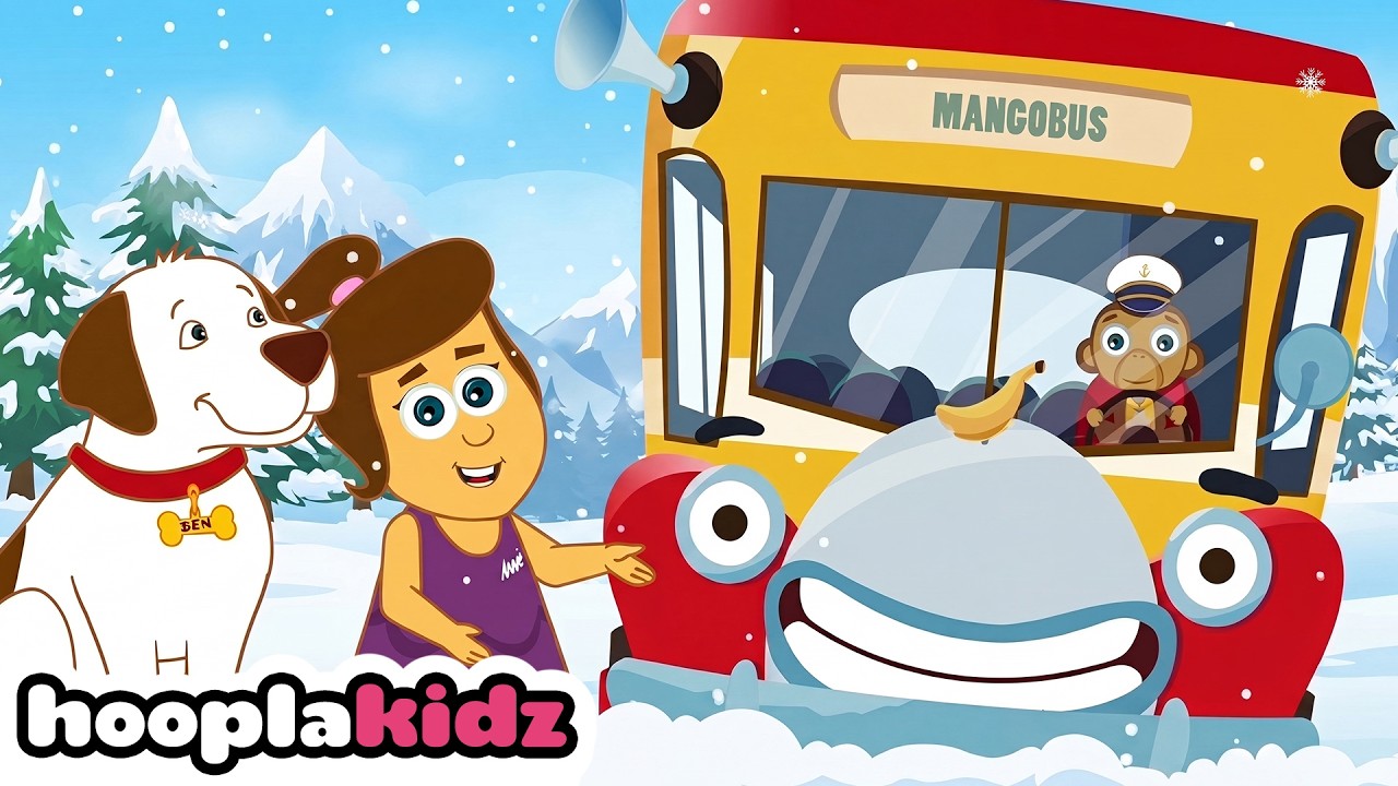 Wheels On The Bus With Adventure Gang + More Kids Sing Along Songs by HooplaKidz