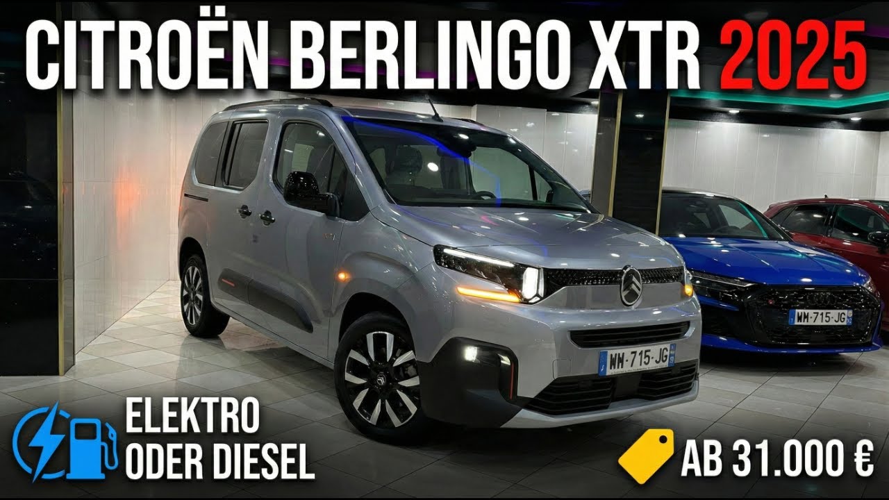 Neues 2025 Citroën Berlingo XTR Sondermodell im Detail