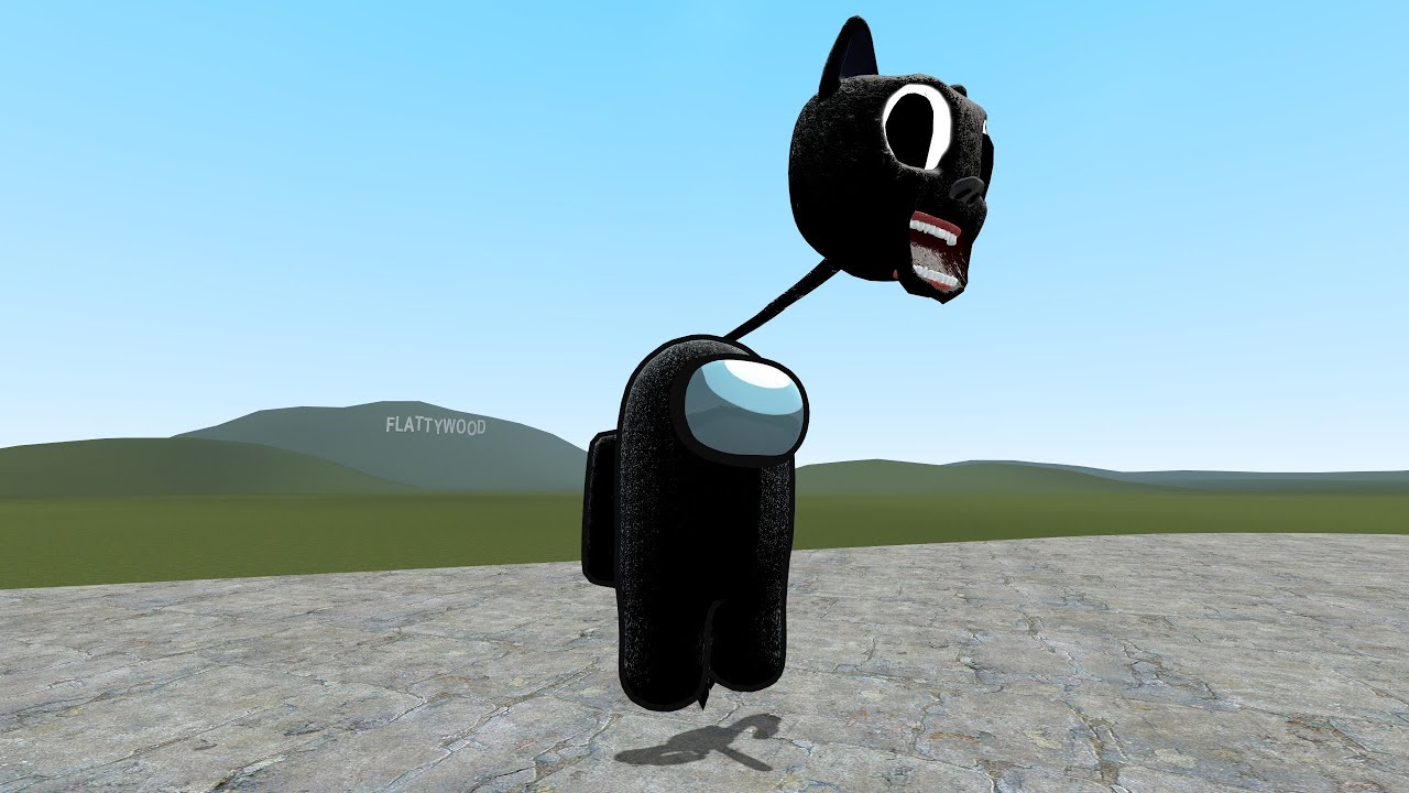 NEW AMONG US CARTOON CAT VS TREVOR HENDERSON CREATURES!! Garry's Mod [Among Us Siren Head]