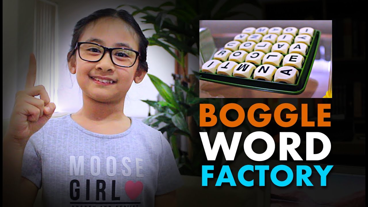 How to Play Boggle I Word Factory
