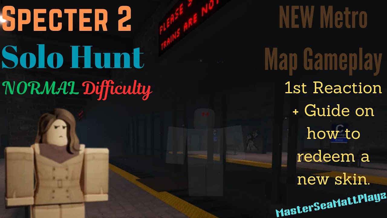 A TRIP TO THE UNDERWORLD II NEW Metro Map + Guide on How to Redeem the New Skin II Specter 2