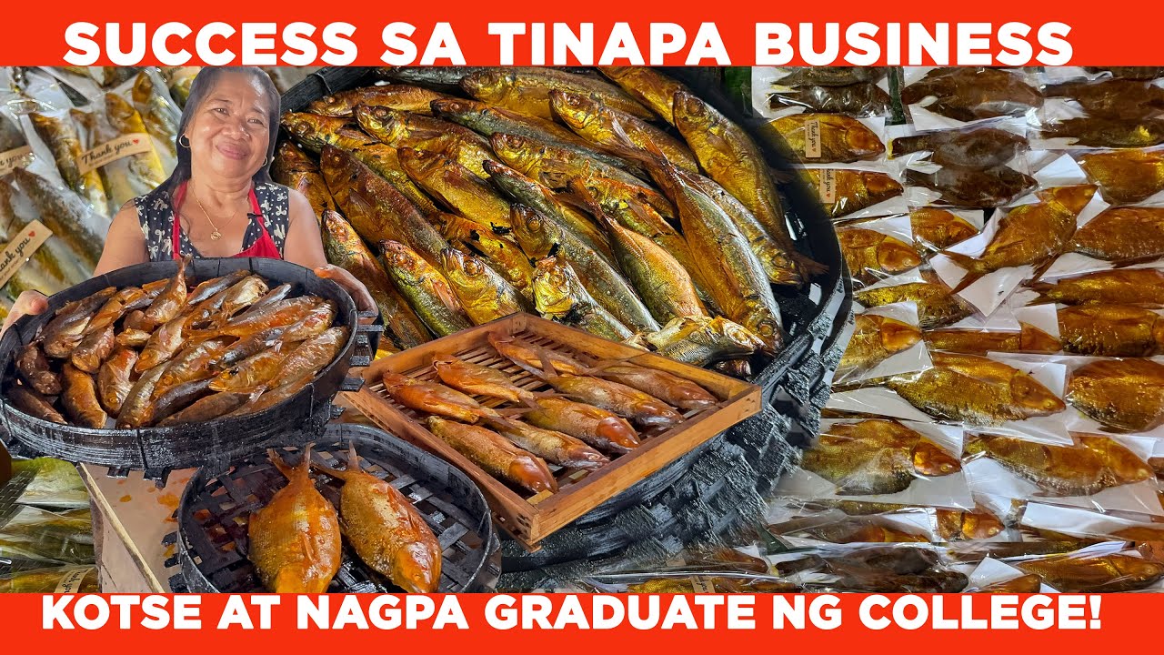 Success sa TINAPA BUSINESS! Nakapundar ng kotse at nagpa graduate ng college at pamana sa mga anak!