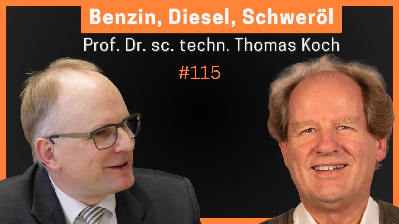 Prof. Dr. Thomas Koch: Verbrennungsmotor, Diesel, Benzin, EURO6 | Eduard Heindl Energiegespräch #115
