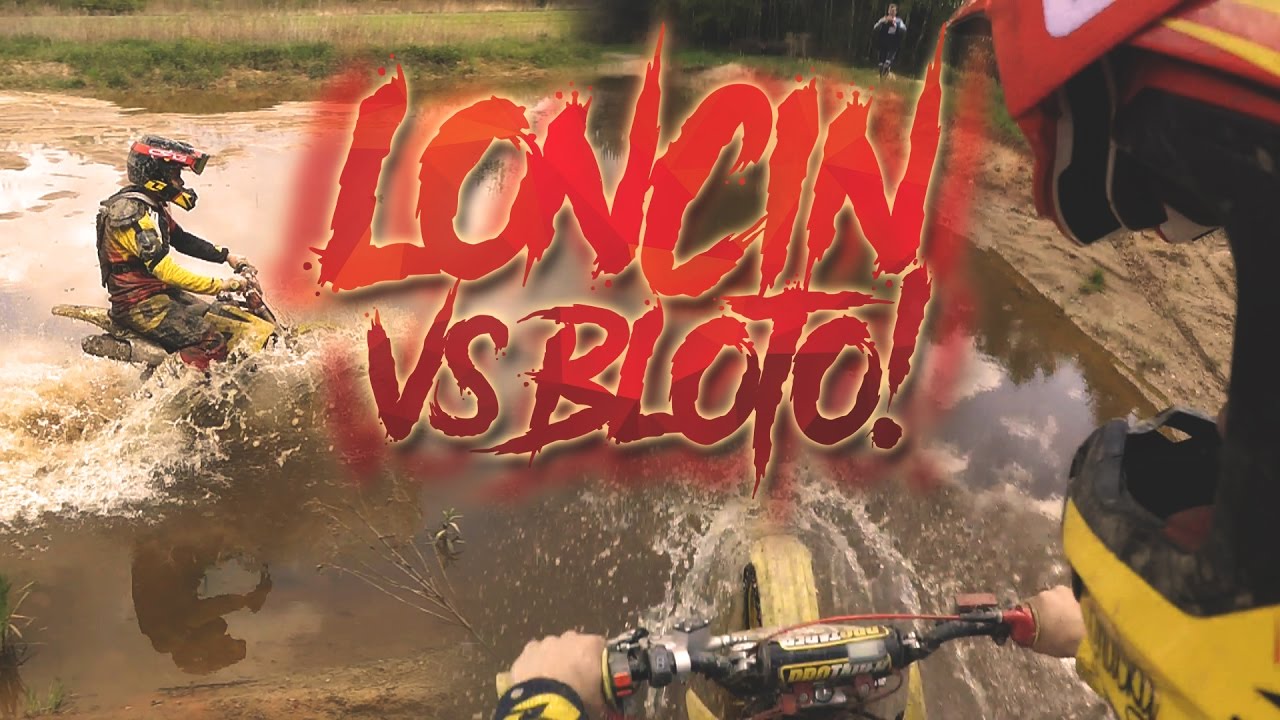LONCIN VS BŁOTO! [feat.Honda CR 85,Diabolini 200,Derbi Senda]