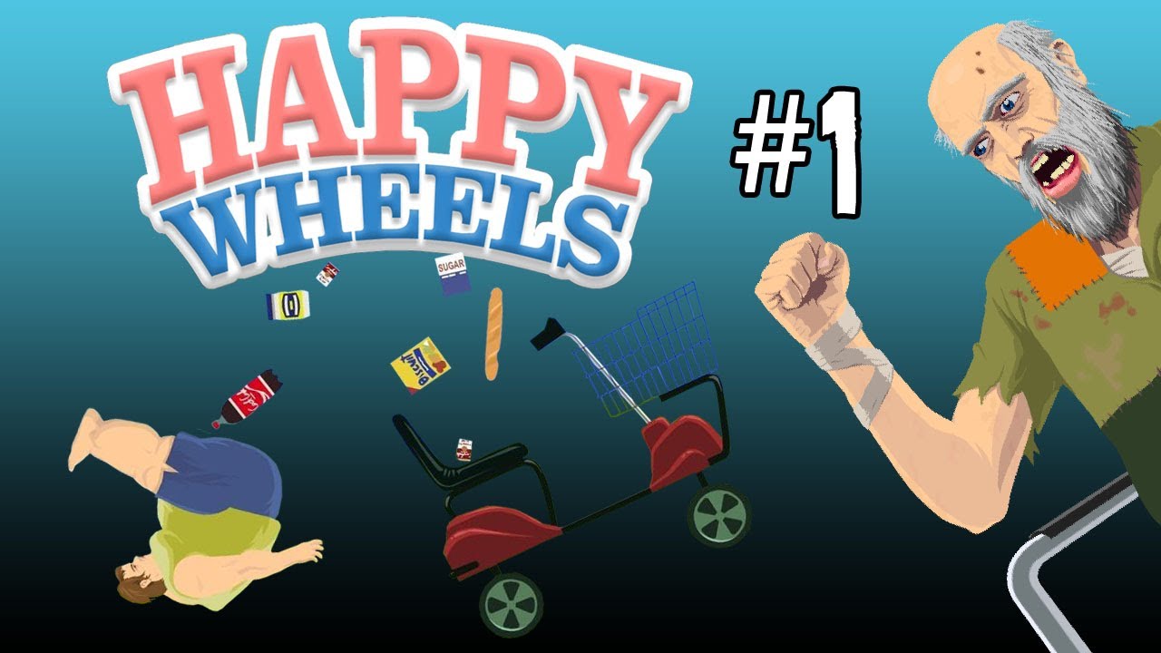 Happy Wheels! - #1 - Hotdogs and Tarzan