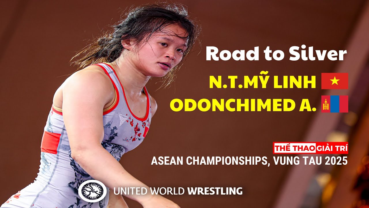 🤼 NGUYEN THI MY LINH (VIE) vs ODONCHIMED A. (MGL) Emotional Women's Wrestling Match#wrestlevungtau
