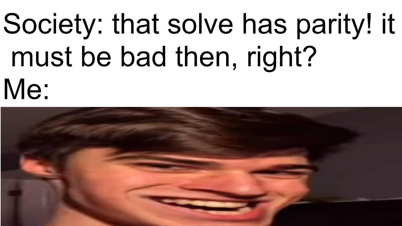 12.93 Squan Solve With Parity