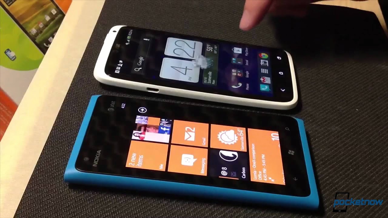 AT&T Heavyweight Faceoff: HTC One X vs Nokia Lumia 900 | Pocketnow
