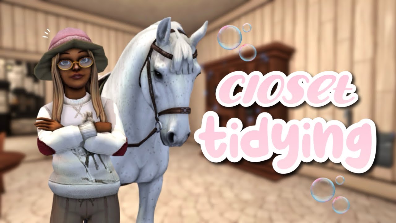 FINALLY Tackling my Home Stables Updated Wardrobe 👚 | Star Stable