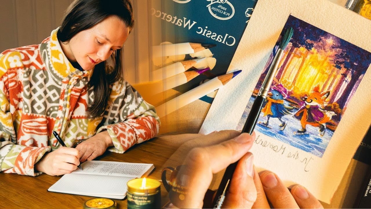 How AI healed my relationship with ART (cozy, chatty art vlog)