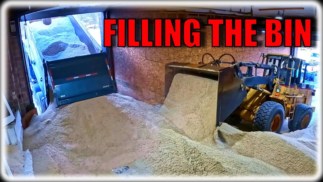 Refilling Our Indoor Salt Bin
