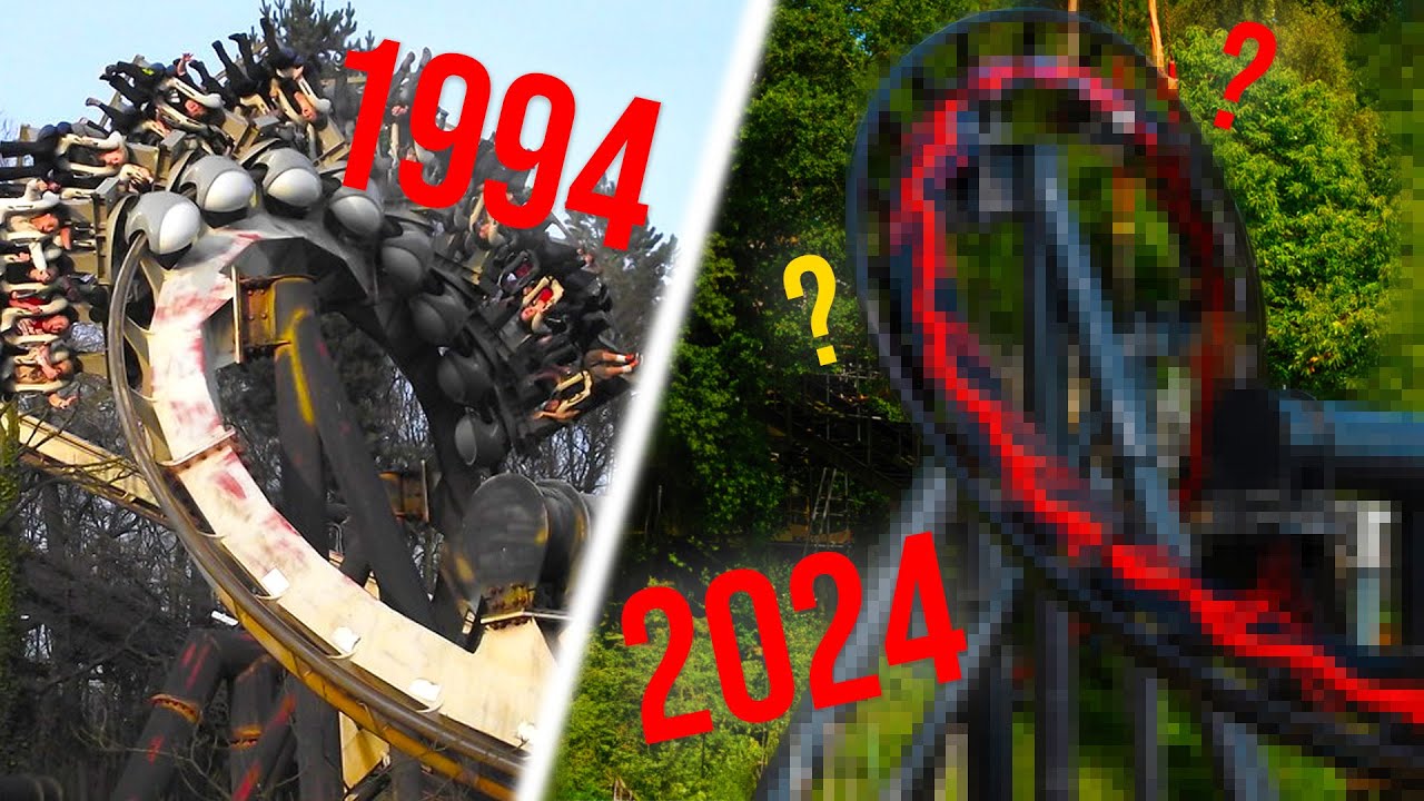Полная история NEMESIS в Alton Towers | Объяснение