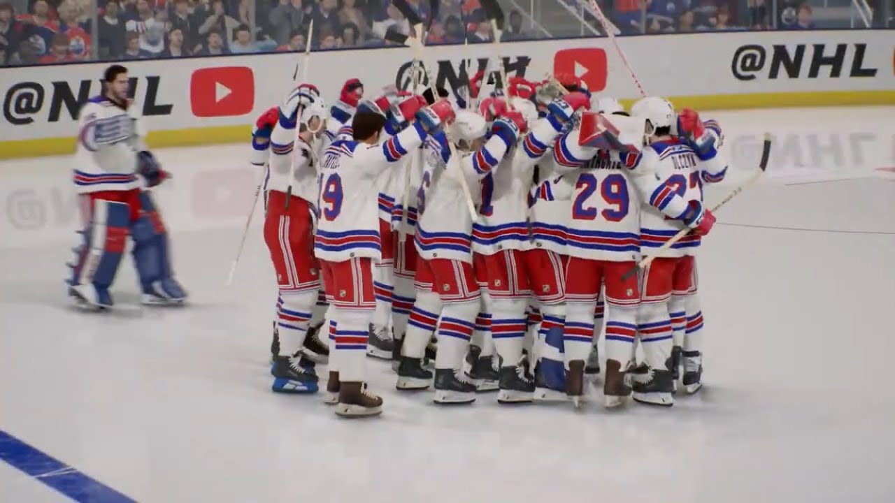 New York Rangers Alumini Team compete in NHL 26 season games 11-12