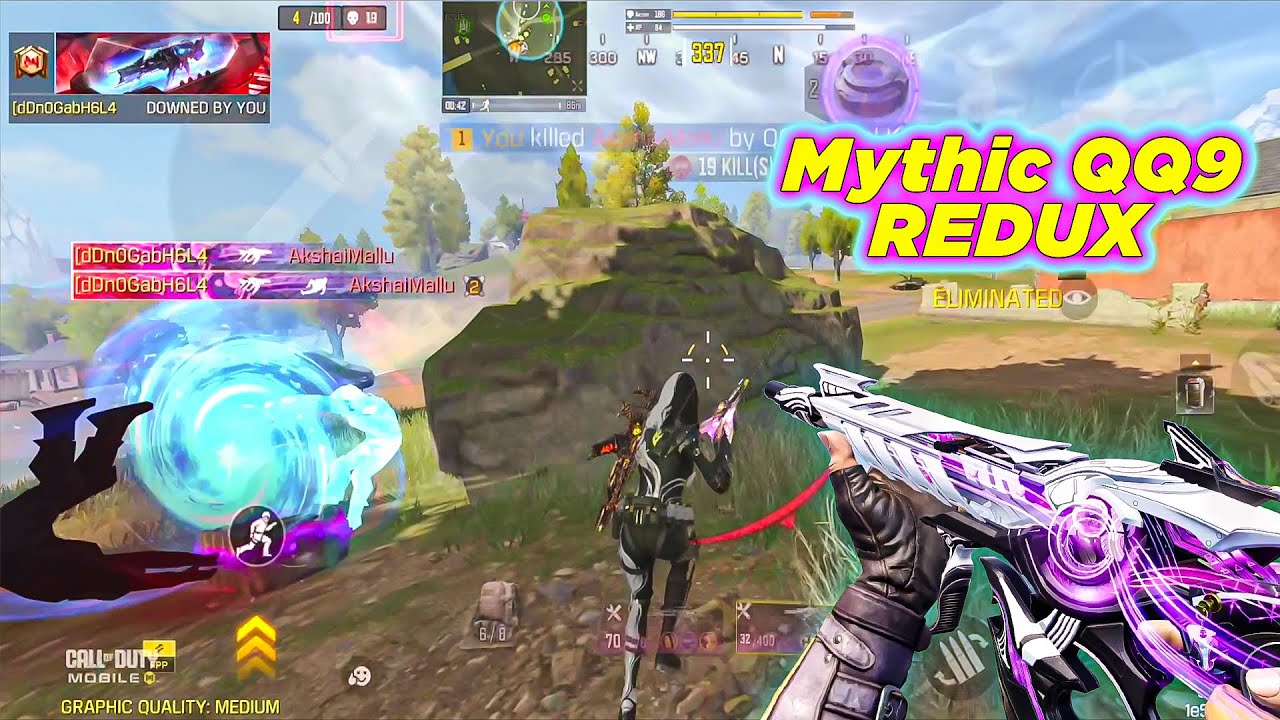 MYTHIC QQ9 DUAL KINETICS is BACK | SOLO VS SQUAD in COD MOBILE !