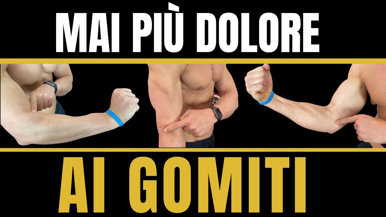 MAI PIÙ DOLORE AI GOMITI