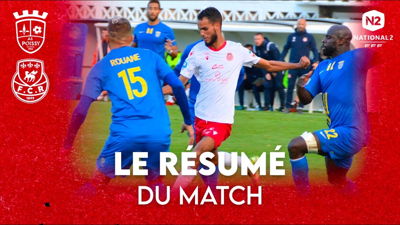 Poissy vs FCR (2-0) : Le résumé du match