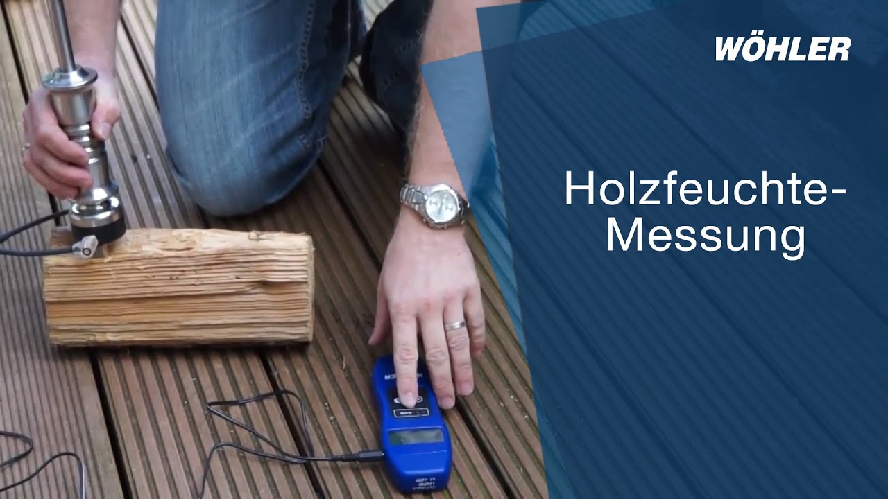 Holzfeuchte-Messung