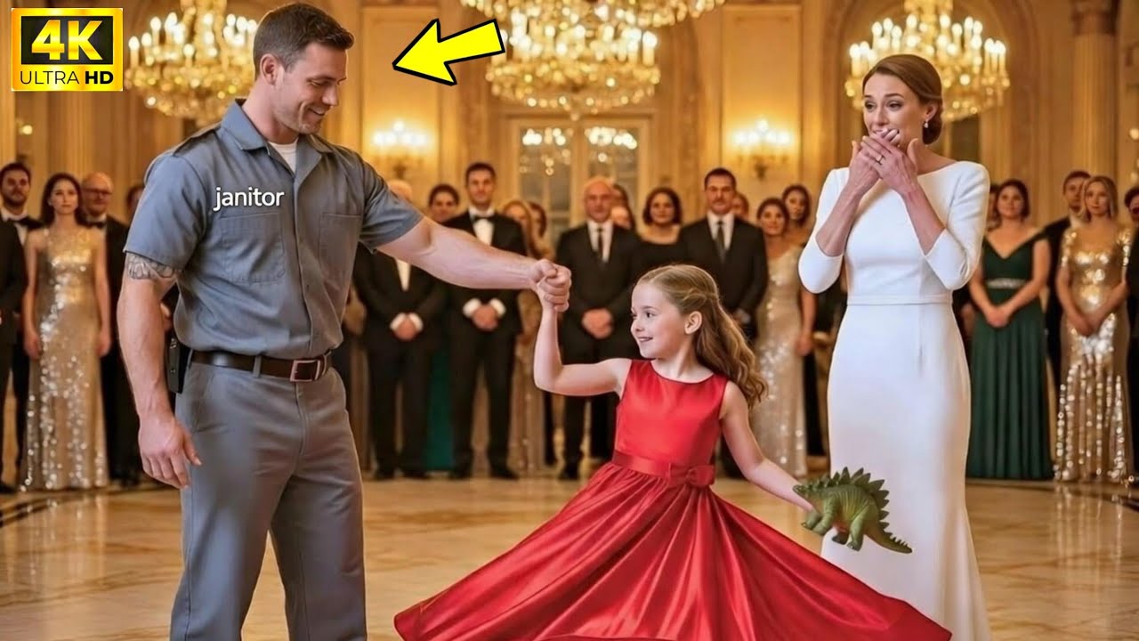 Single Dad Janitor Saw Everyone Ignore the CEO’s Autistic Daughter—Until She Said, “Dance With Me.”