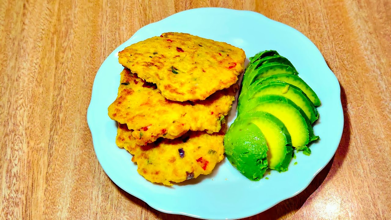Cómo preparar torrejas con garbanzo? 😋👍 Fácil, económico y nutritivo#recetas #canaldecocina #casera 