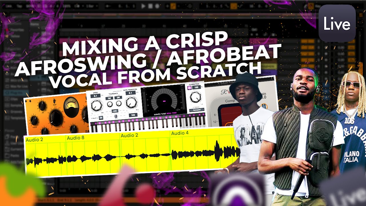 Mixing A Crisp Afrobeat Vocal | how to mix vocals