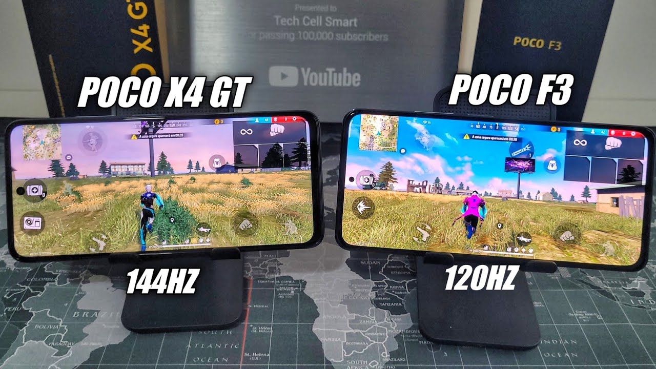 POCO X4 GT VS POCO F3 QUAL MELHOR ?