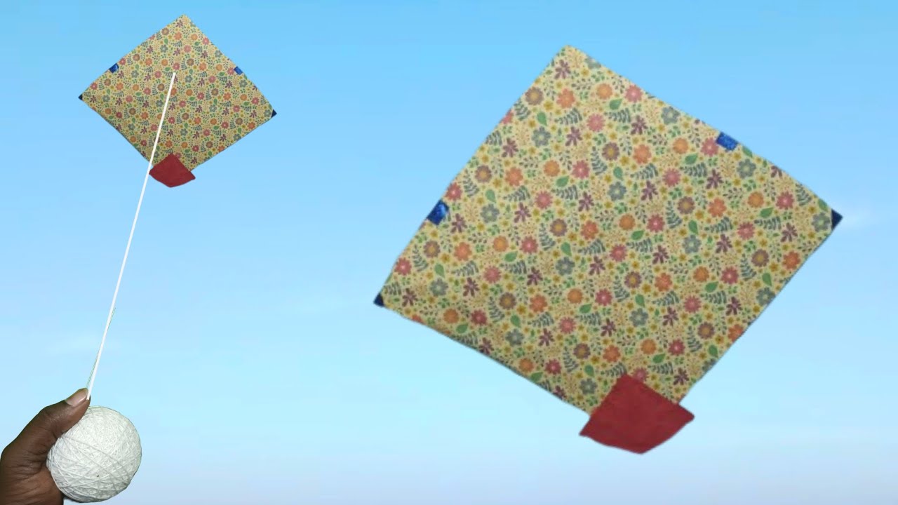 Прекрасный подарок 🎁 Изготовление бумажного воздушного змея от Designer Craft And Kites