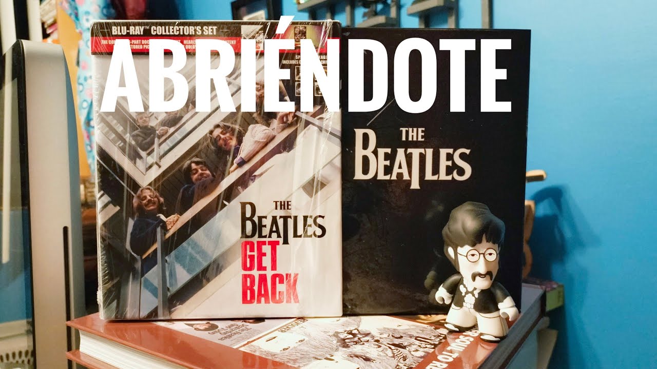 Unboxing The Beatles Get Back edición Blu-ray de tres discos hechos en México