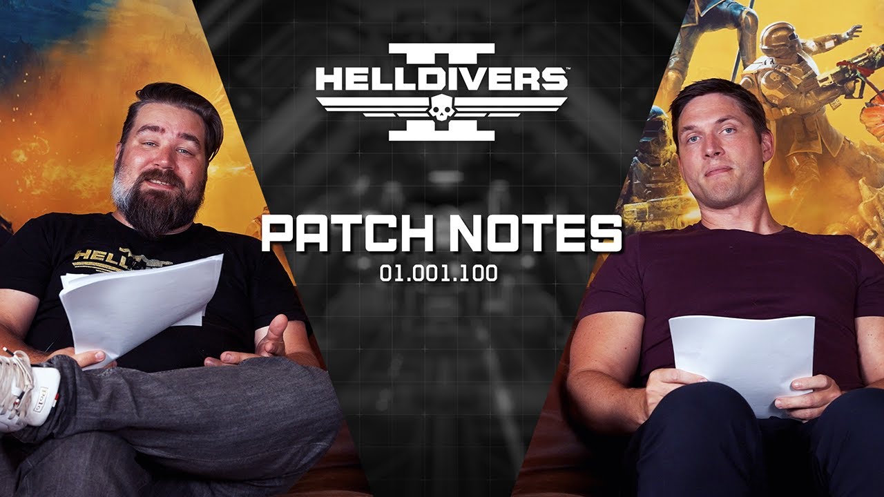 Примечания к обновлению Helldivers 2 - Патч 01.001.100