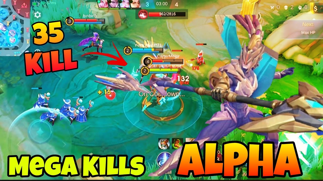 ALPHA 35 KILL!! NONSTOP GAMING🔥 EPIC GAMEPLAY💪 MLBB | Mobile Legends 5v5 