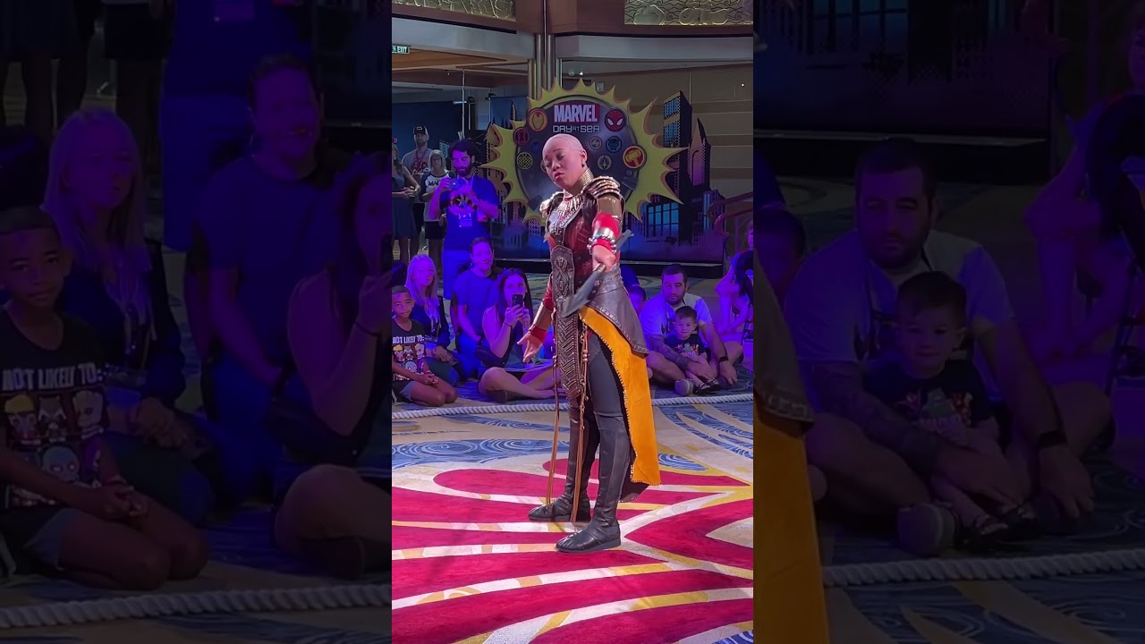 General Okoye #disneycruise #marvel #blackpanther #wakandaforever